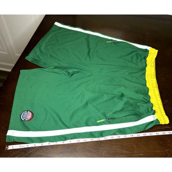 VTG 90s/Y2K Platinum FuBu Harlem Globetrotters Basketball Jersey Set Size XL - Picture 11 of 16